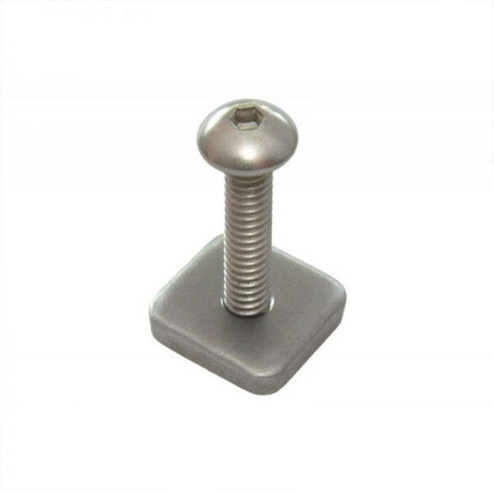 1 x Screw M4 x 20 + plate - Spareparts