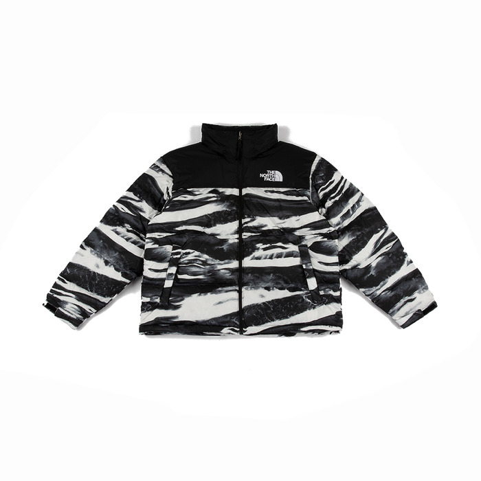 1996 Retro Nuptse Jacket Print 'TNF Black Edge Of Light Print'