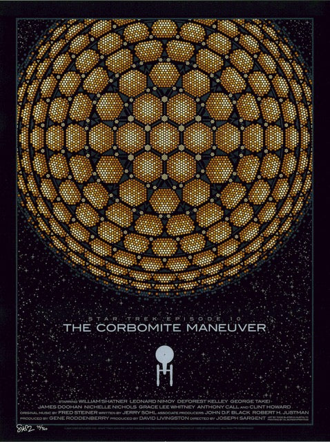 2012 "Star Trek" - Episode 10 Silkscreen Poster by Todd Slater