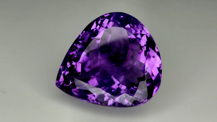 22.30Carats Natural Amethyst Gemstone IGCAma39