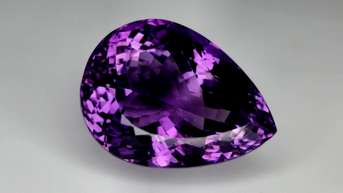 30.85Carats Natural Amethyst Gemstone IGCAma36