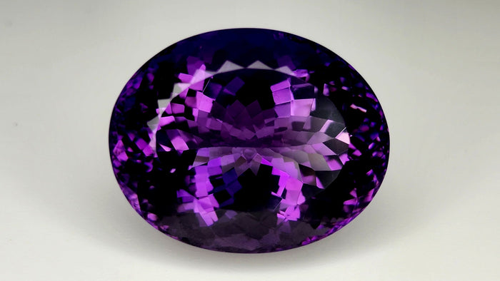 33.35Carats Natural Amethyst Gemstone IGCAma25