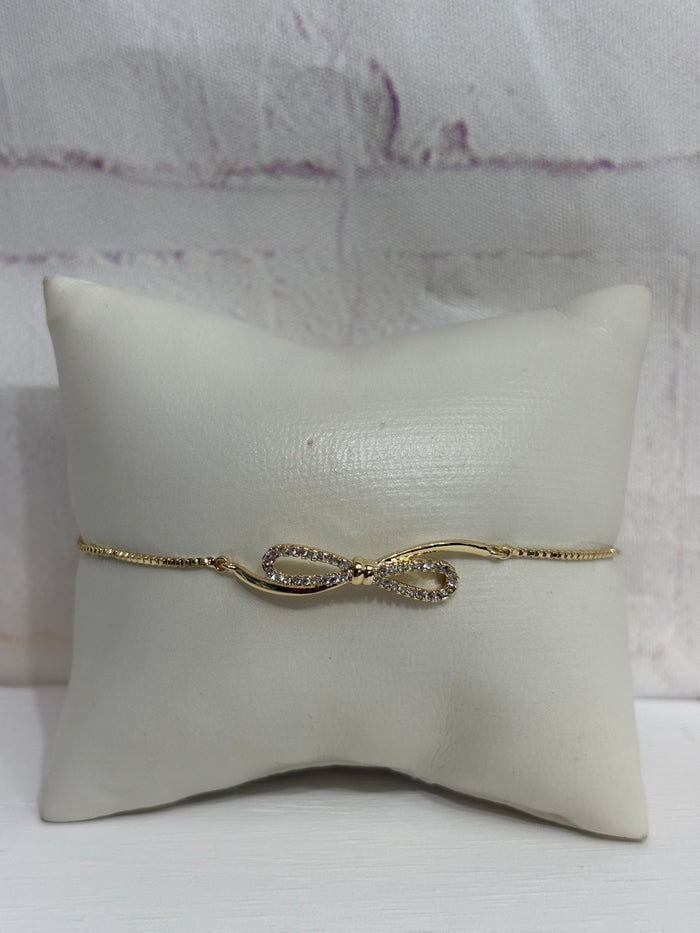 Twisty bows bracelet