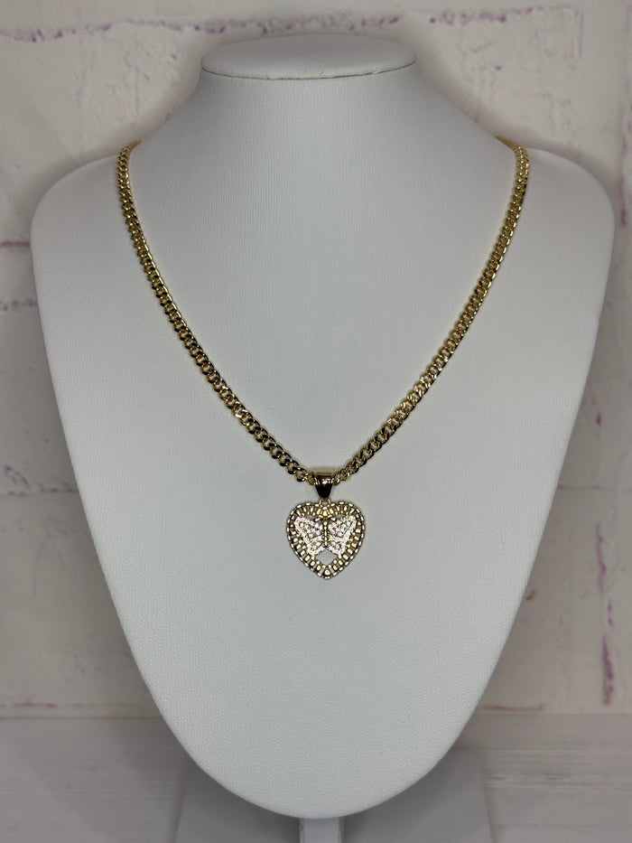 Rolly Butterfly Necklace