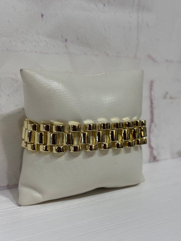 Rol Ex Gold Bracelet