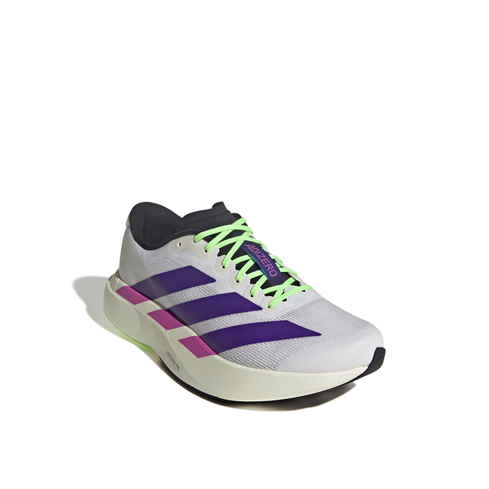 Adizero Evo SL 'White Purple Lime Burst'