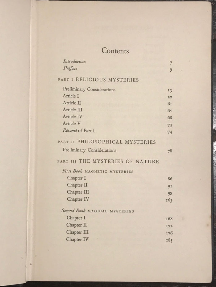 ALEISTER CROWLEY — THE KEY OF THE MYSTERIES, Eliphas LEVI, 1st/1st 1959 GRIMOIRE