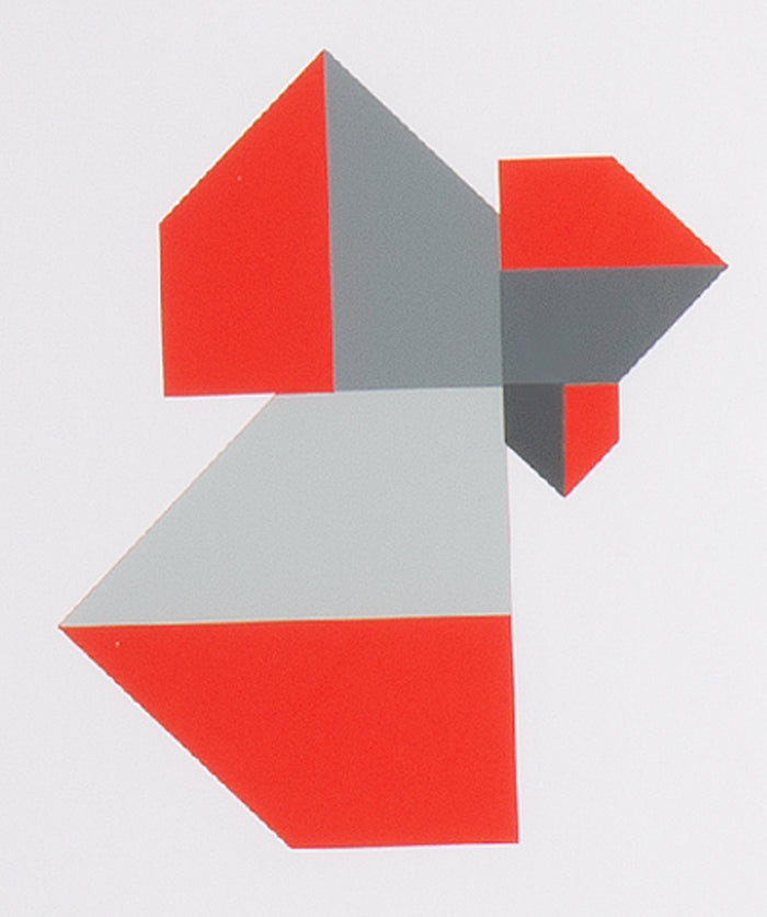 Anton Stankowski 1995 “Konstruktion and Intuition” Serigraph Print
