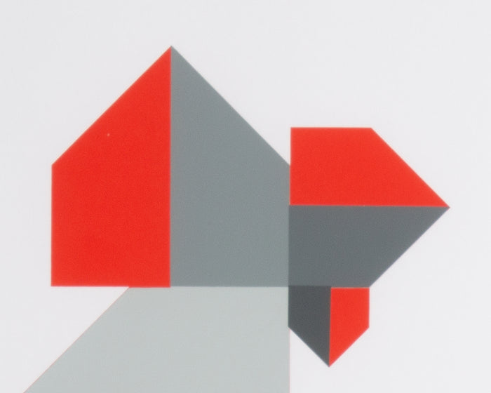 Anton Stankowski 1995 “Konstruktion and Intuition” Serigraph Print