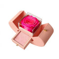 Apple Gift Box Eternal Love: Pink and Hot Pink Rose Edition - Imaginary Worlds
