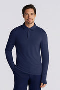 Color_Navy Diamond Jacquard