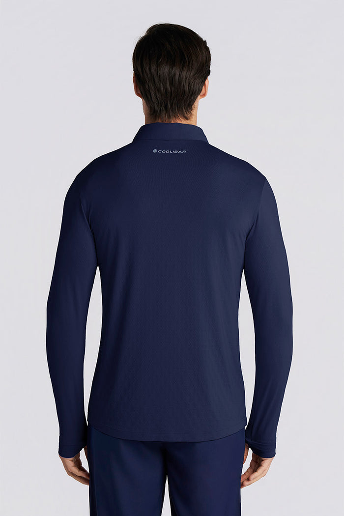 Color_Navy Diamond Jacquard