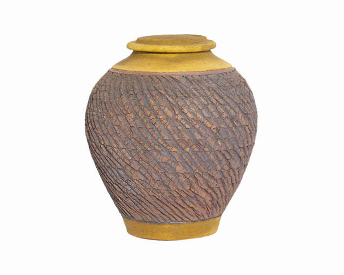 Barry Vantiger Signed Studio Pottery Jar