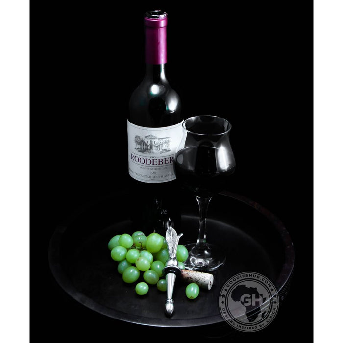 Bottle stopper 3 Feather - Usiba Lwe Nyoni Collection - Diana Carmichael