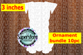 Boxer - withOUT hole - Ornament Bundle Price