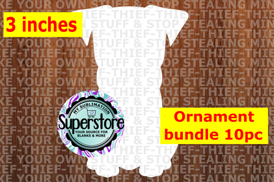 Boxer - withOUT hole - Ornament Bundle Price