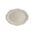 Cabbage Oval Platter - White