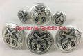 CBCONCH 124B Cross Pistol Conchos