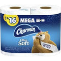 CHARMIN ULTRA SOFT TISSUE MEGA ROLLS 4 EA