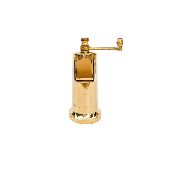 Chef's Mate Brass Pepper Mill