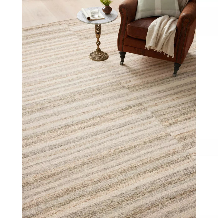 Chris Loves Julia Chris Ivory/Clay Rug - Chapin Furniture