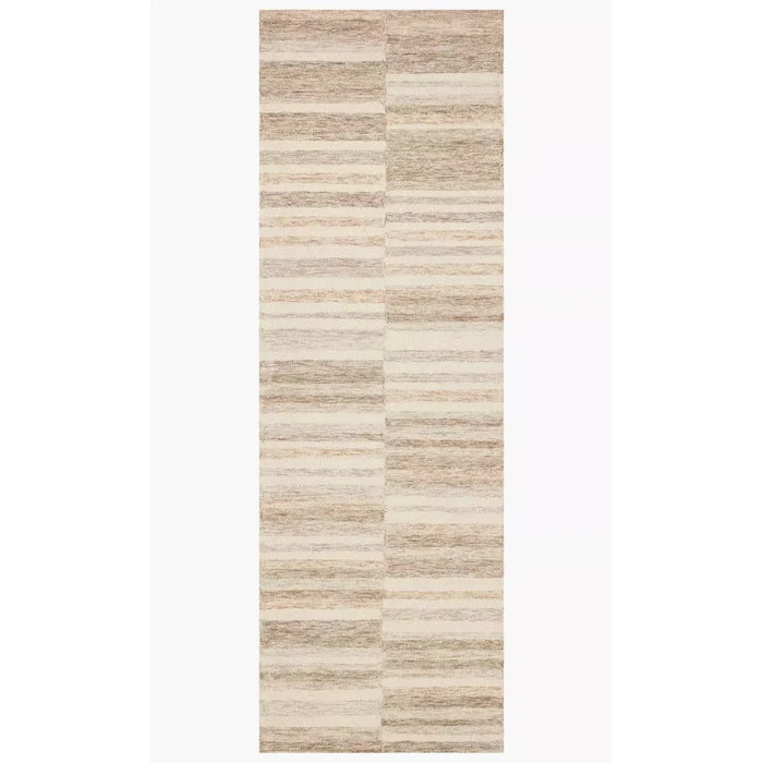 Chris Loves Julia Chris Ivory/Clay Rug - Chapin Furniture