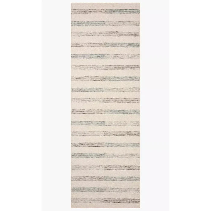 Chris Loves Julia Chris Ivory/Slate Rug - Chapin Furniture