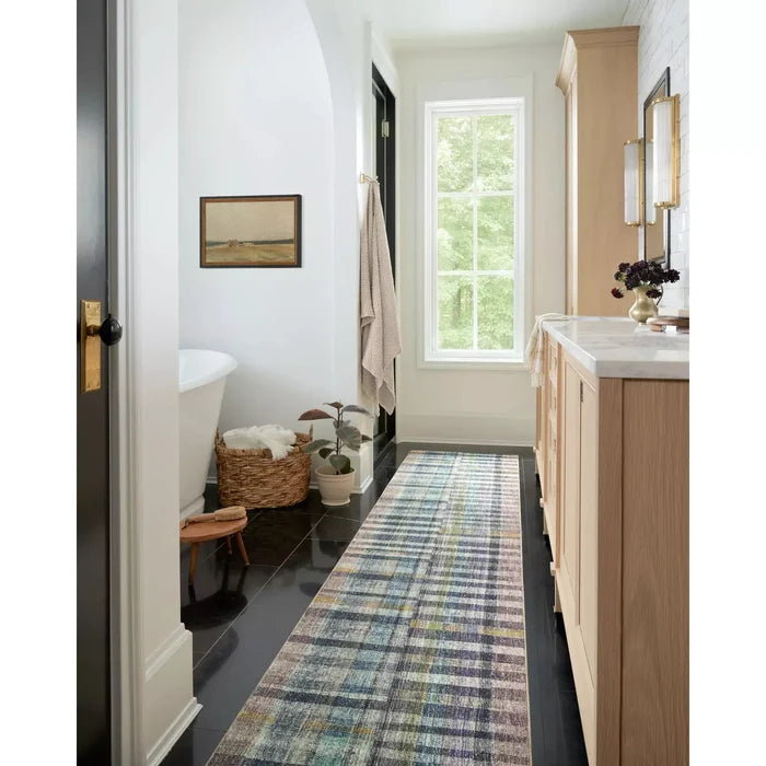 Chris Loves Julia Humphrey Plum/Multi Rug - Chapin Furniture