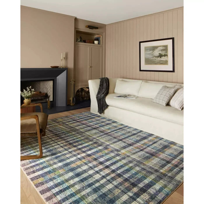 Chris Loves Julia Humphrey Plum/Multi Rug - Chapin Furniture