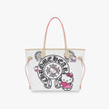 Chrome Kitty Large Tote Bag