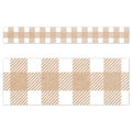 Creative Teaching Krafty Pop Kraft Buffalo Check EZ Border (CTP 10905)