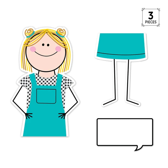 Creative Teaching Stick Kids Jumbo Tommie Giant Banner (CTP 10865)
