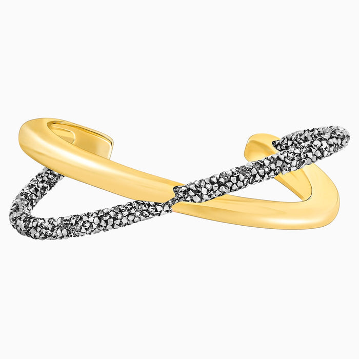 CRYSTALDUST:CUFF CROSS CRY LTCH/PGO L