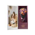 Custom Eternal Bouquet - Lavender & Orange Rose Box - Imaginary Worlds