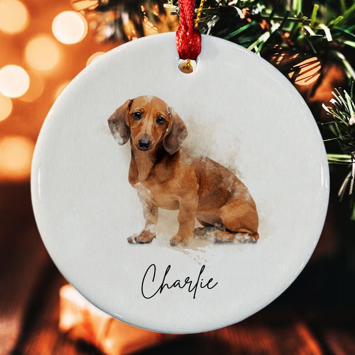 Dachshund Ornaments | Custom Dog Ornaments