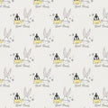 Double Sided Cotton Blanket - Looney Tunes Little Dreamer Bugs and Daffy Best Buds Cotton