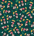 Double Sided Cotton Blanket - Mickey Traditional Fall Cotton