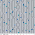 Double Sided Cotton Blanket - Thomas the Train Full Steam Ahead Key Locations Gray Cotton