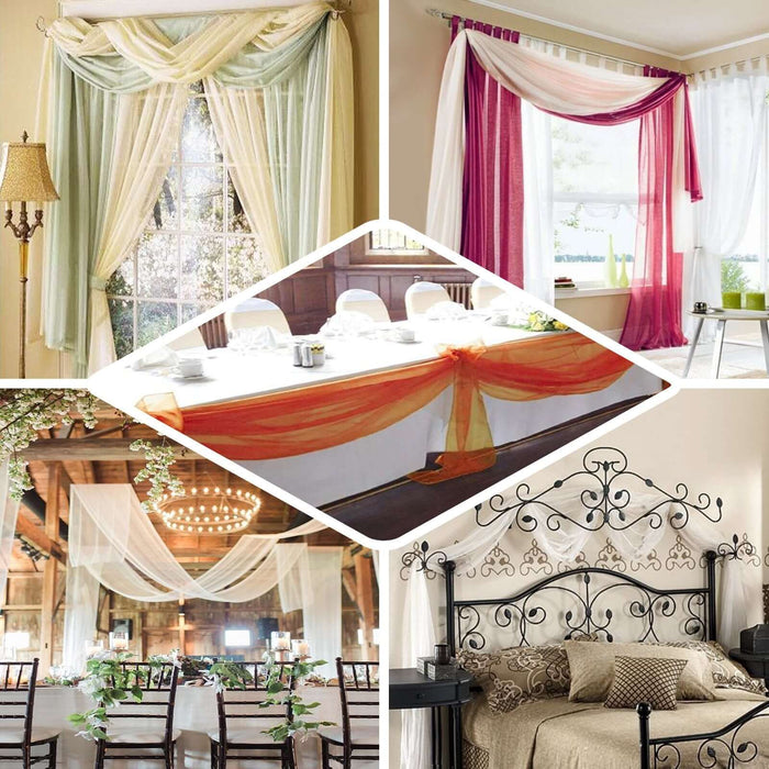Elegant sheer curtains in various settings for versatile home decor inspiration.