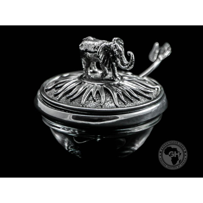 Elephant Lid Bowl & Spoon - Earthangel