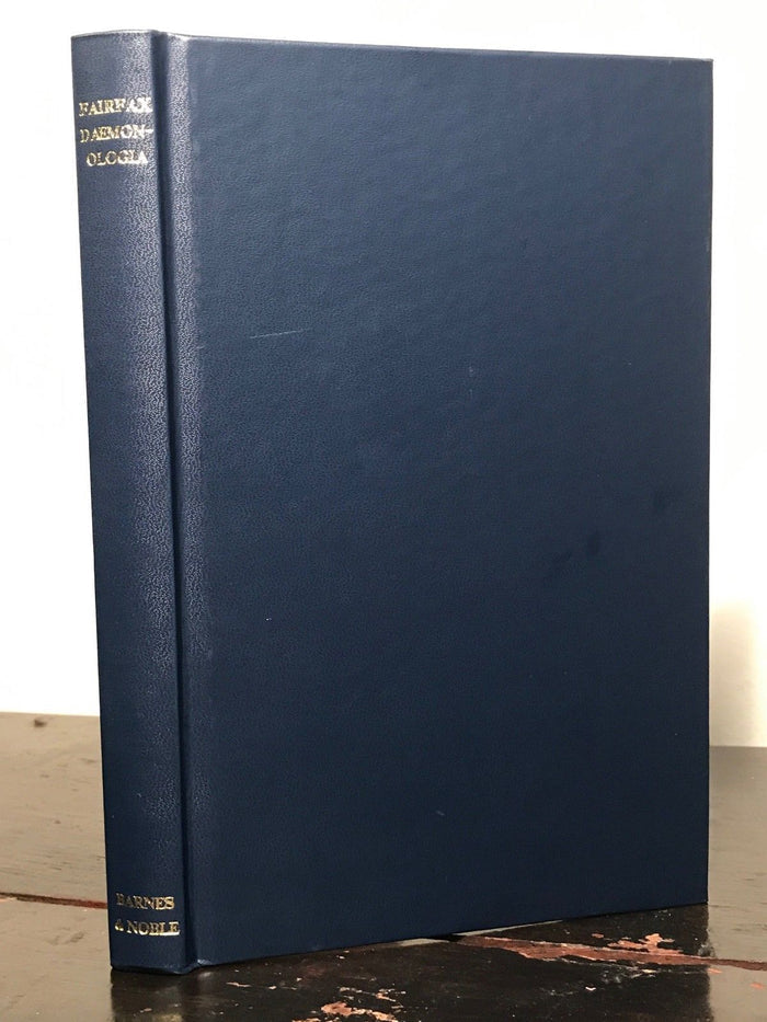 FAIRFAX DAEMONOLOGIA: A DISCOURSE ON WITCHCRAFT; W. Grainge, 1st Reprint Ed 1971