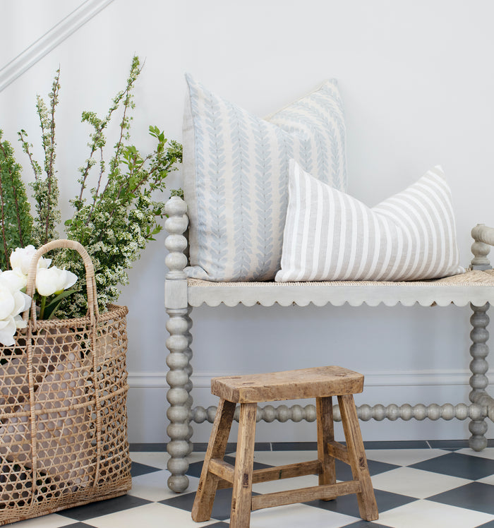 Finn Lumbar Pillow Cover - Linen