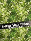 Floral - Jungle Greens