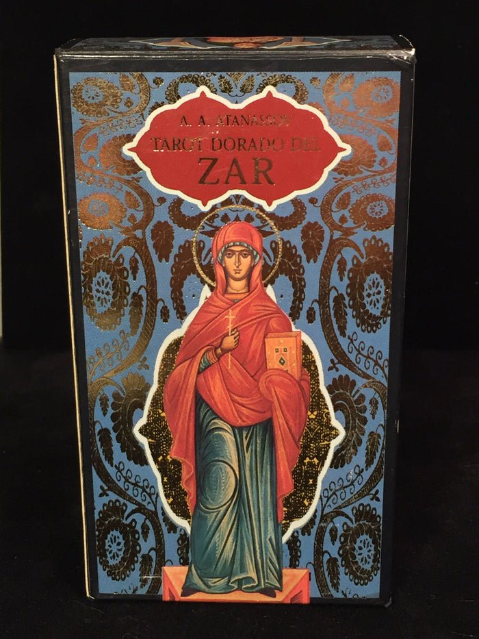 GOLDEN TAROT OF THE TSAR Gilded Tarot Deck by A.A. Atanassov, Lo Scarabeo 2003