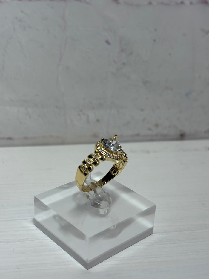 Gorg Rolly Heart Ring (Med)