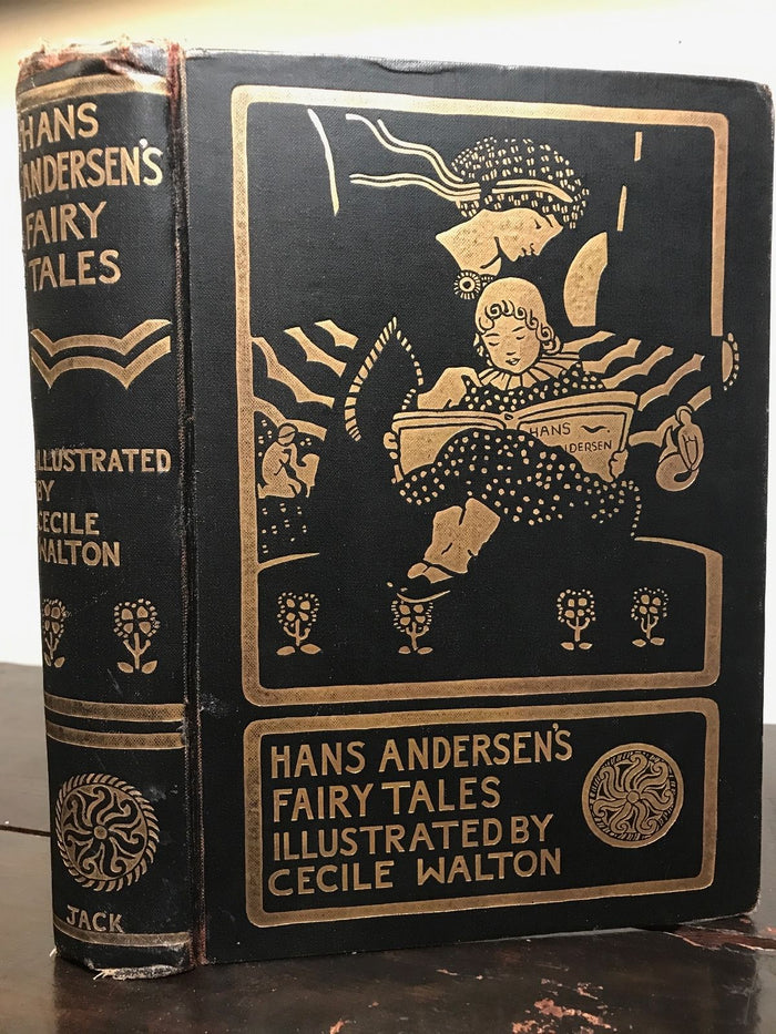 HANS ANDERSEN'S FAIRY TALES, ILLUSTRATED by CECILE WALTON, 1st/1st, 1911, RARE