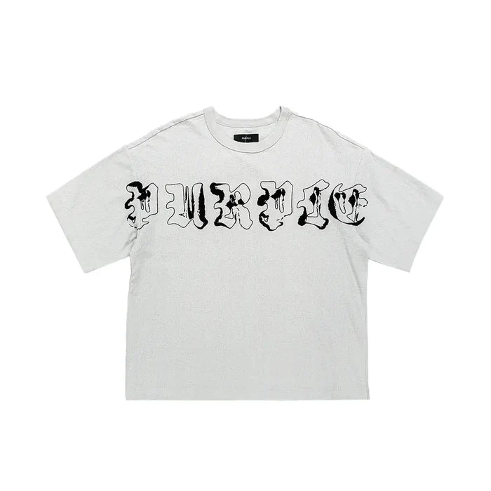 Heavyweight Textured Jersey SS Tee 'Grey'
