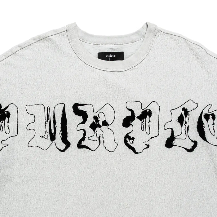 Heavyweight Textured Jersey SS Tee 'Grey'