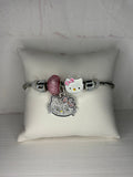 HK Silver Charm Bracelet