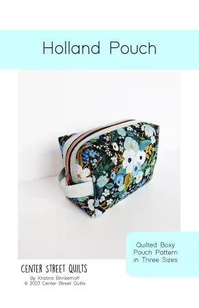 Holland Pouch -- Center Street Quilts